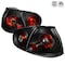Spec-D Tuning 06-08 Volkswagen Golf Altezza Tail Light Black LT-GLF05JM-TM - alternate 1